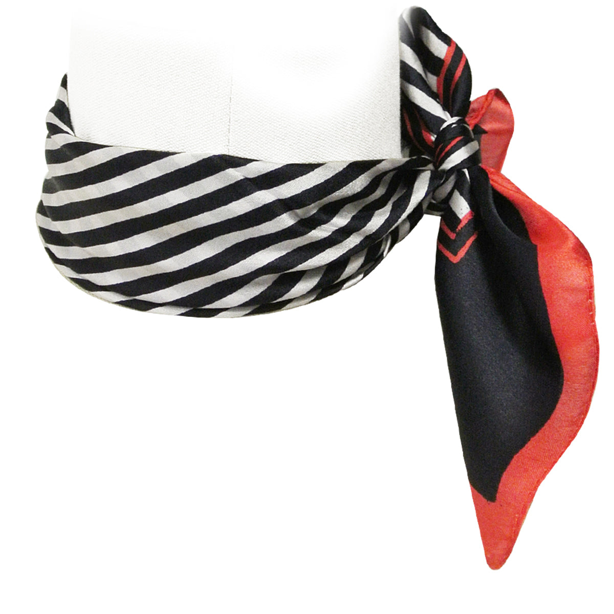 Wrapables 100% Silk Neckerchief Square Scarf