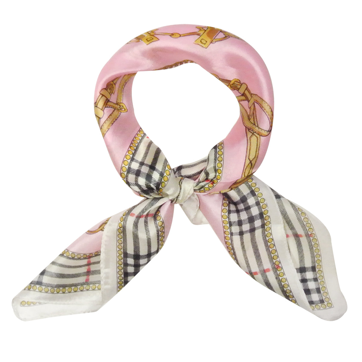 Wrapables 100% Silk Neckerchief Square Scarf