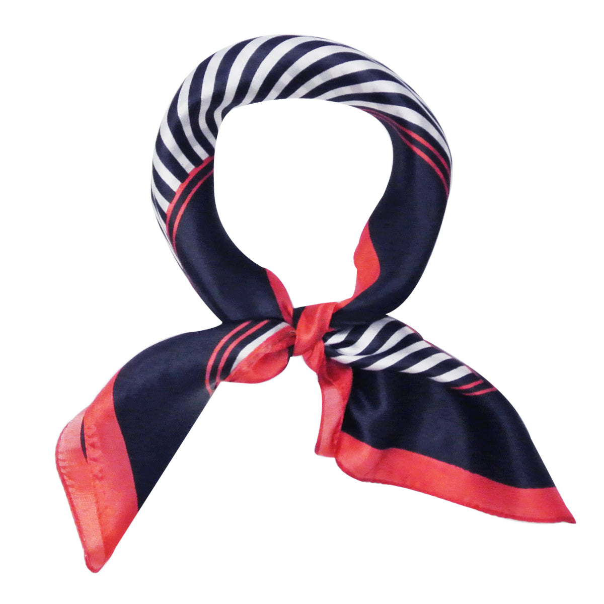 Wrapables 100% Silk Neckerchief Square Scarf