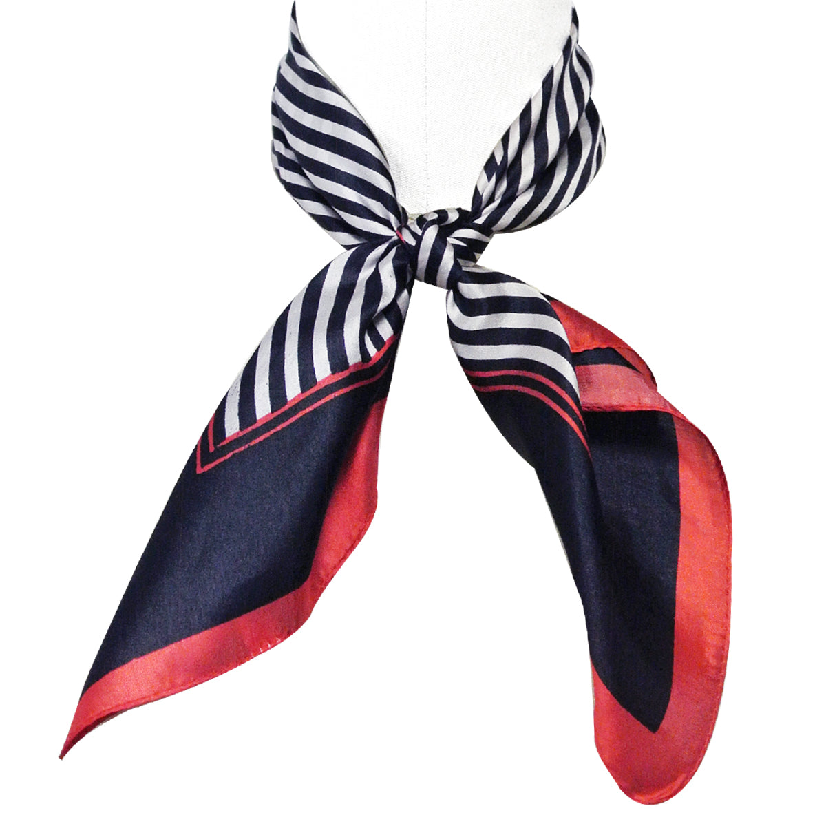 Wrapables 100% Silk Neckerchief Square Scarf