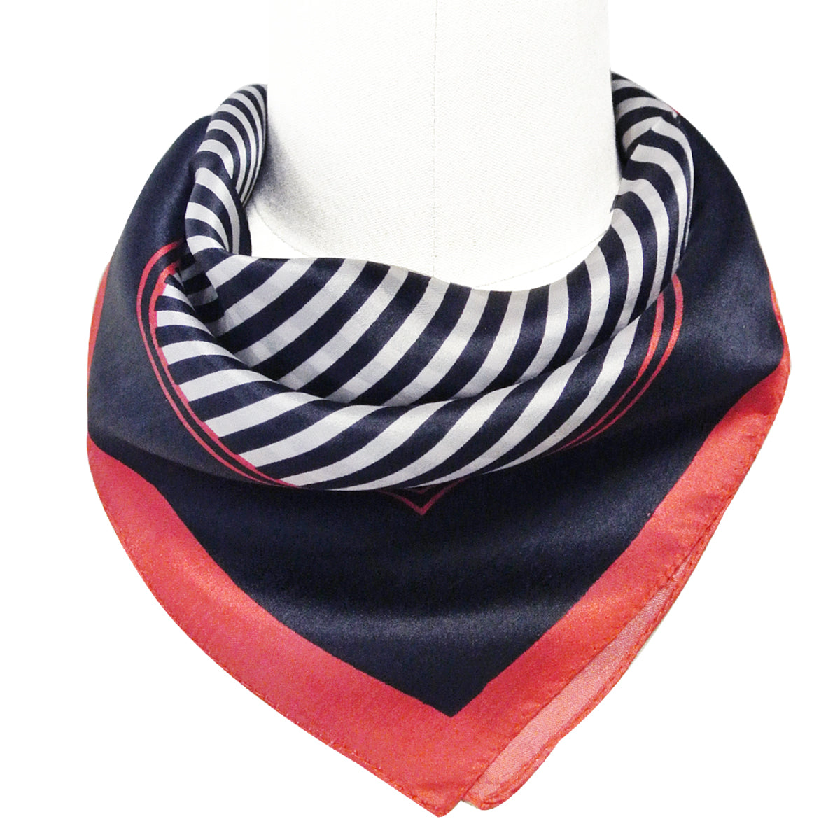 Wrapables 100% Silk Neckerchief Square Scarf