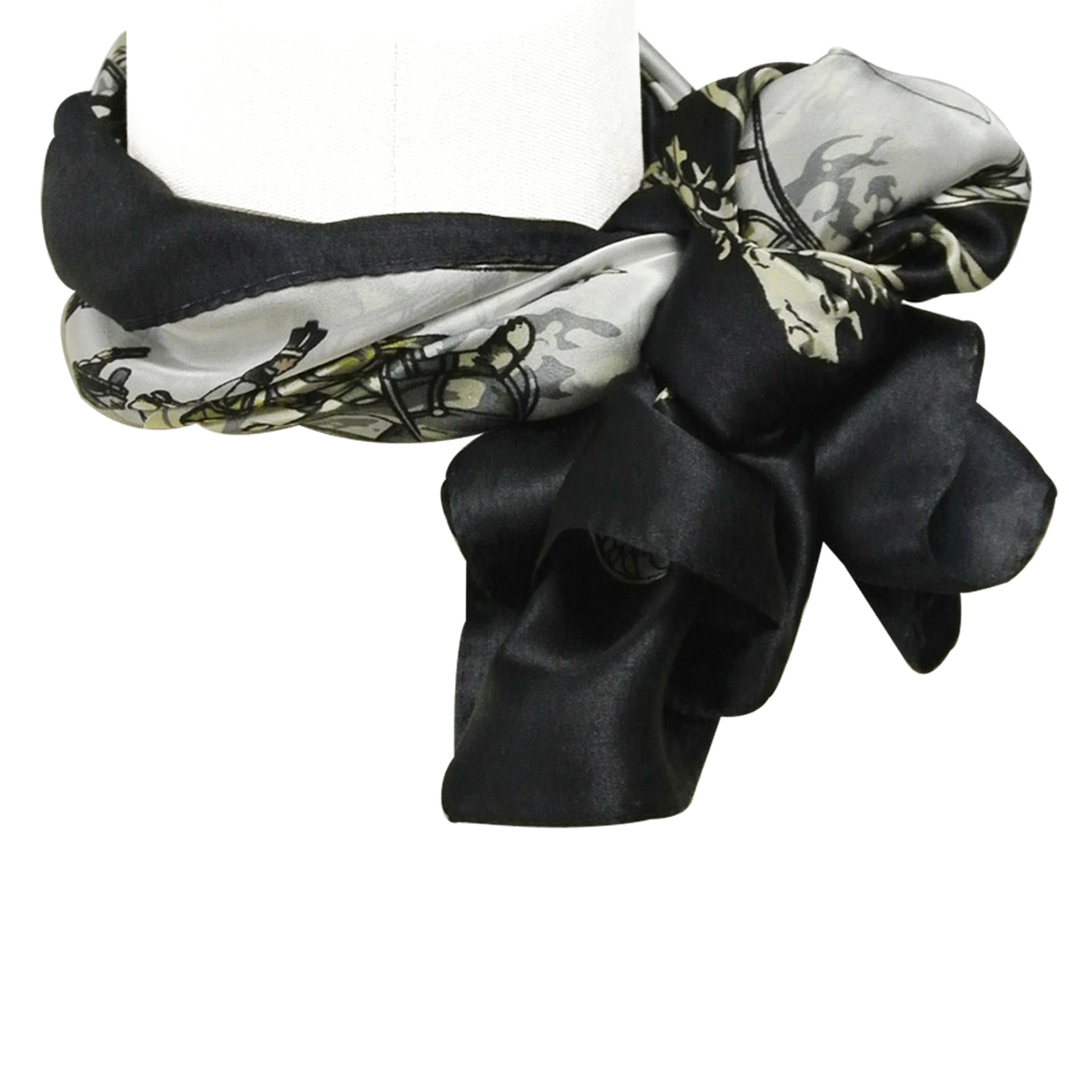 Wrapables Luxurious 100% Charmeuse Silk Square Scarf