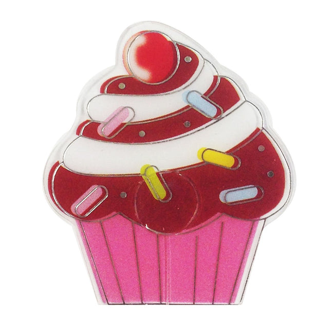 Wrapables Set of 50 Cupcake Bag Clips with 20 Scalloped Gift Tags