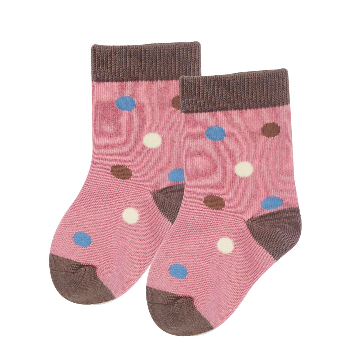 Dots and Stripes Toddler Socks (Set of 5)
