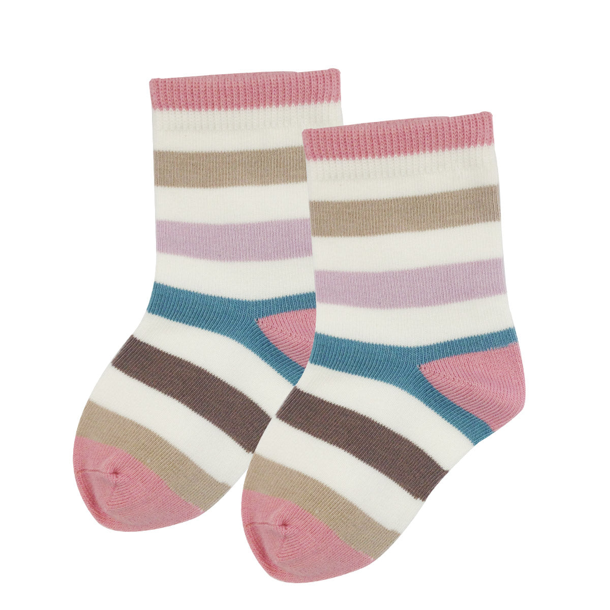 Dots and Stripes Toddler Socks (Set of 5)