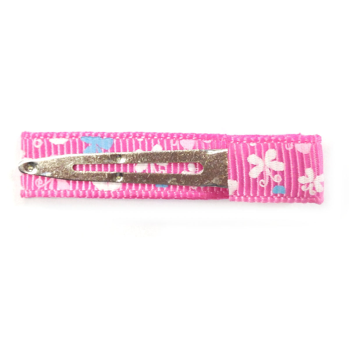Wrapables Girls Ribbon Lined Alligator Clips (Set of 8)