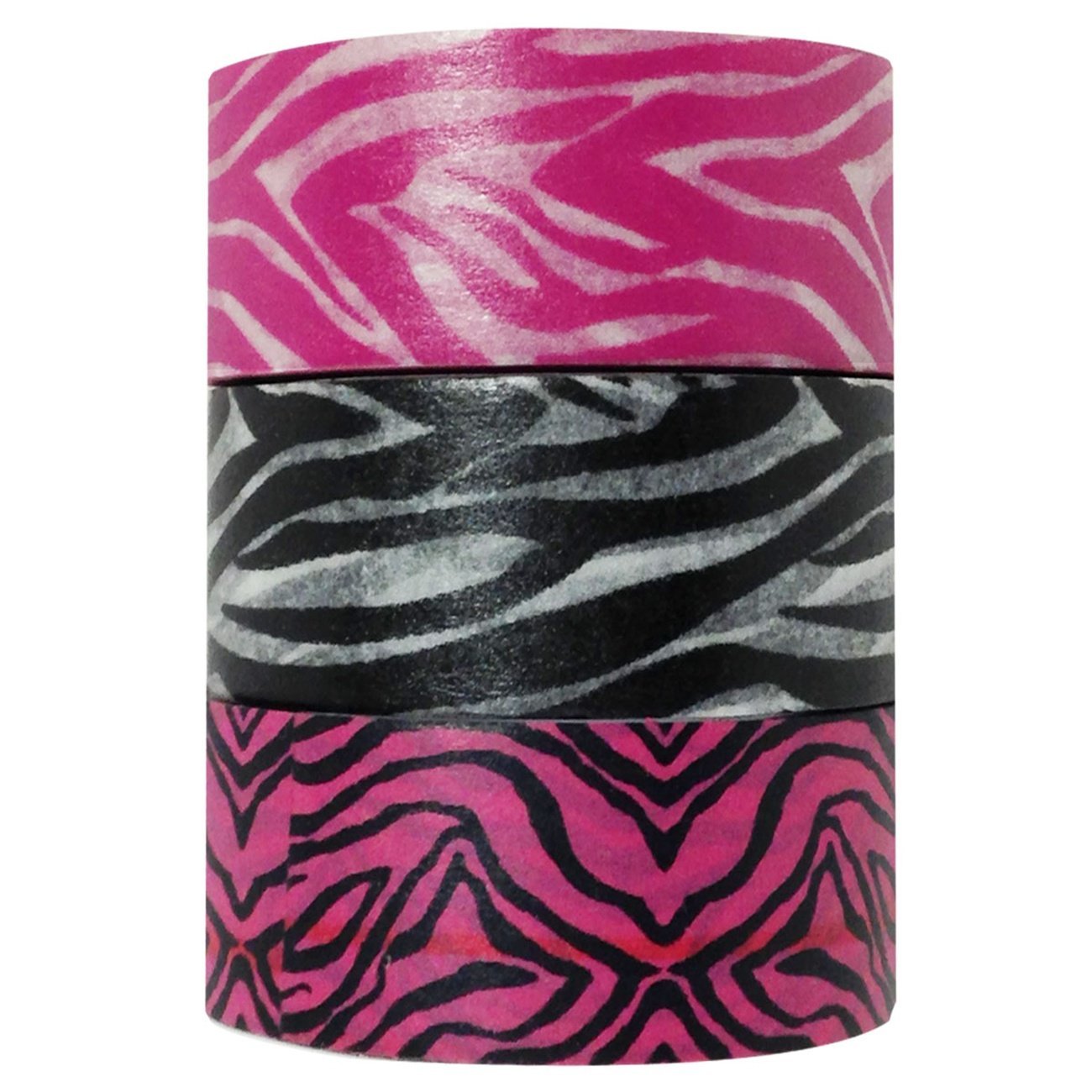 Wrapables Wild Side Washi Masking Tape (Set of 3)