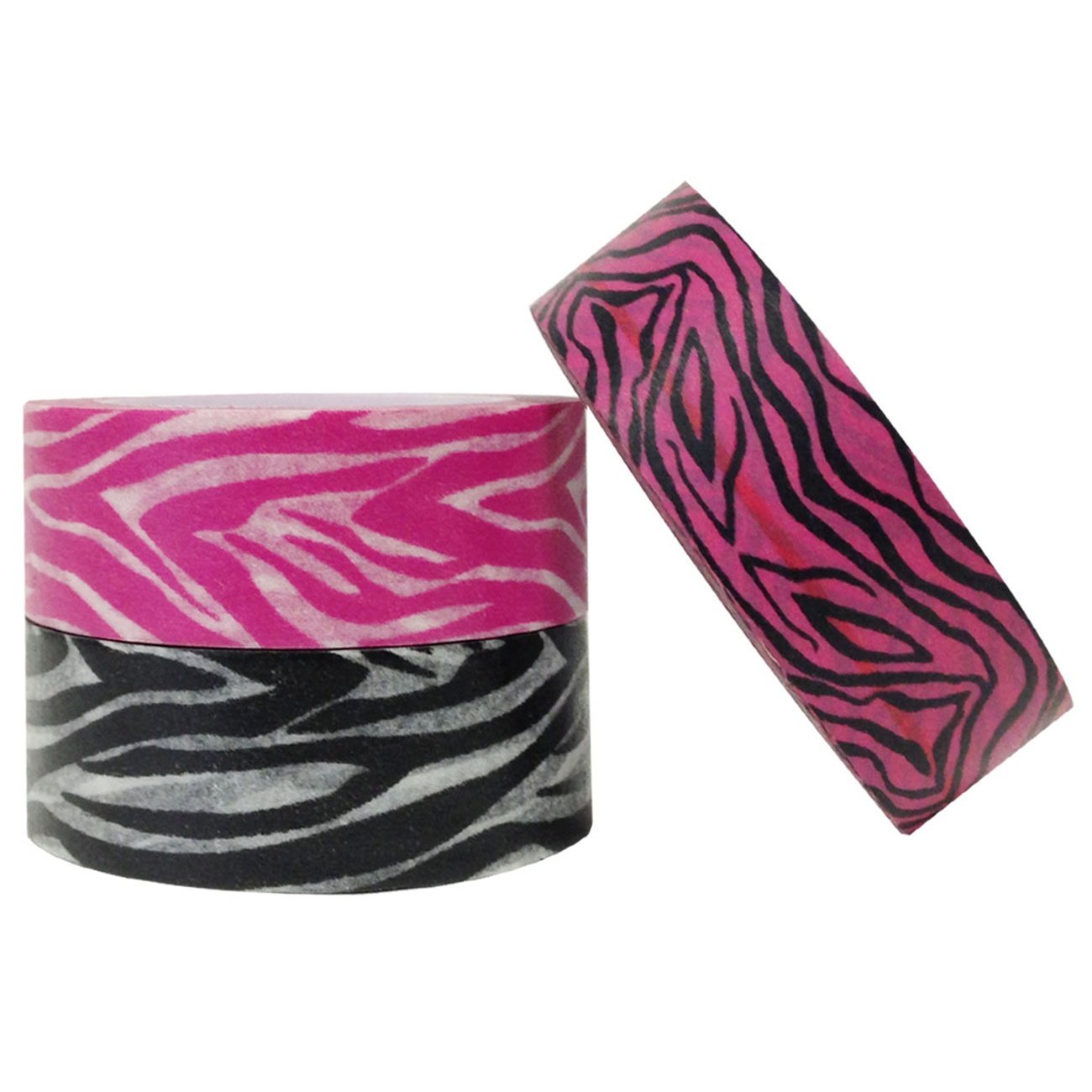 Wrapables Wild Side Washi Masking Tape (Set of 3)