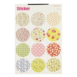 Wrapables Decorative Floral Pattern Sticker Set