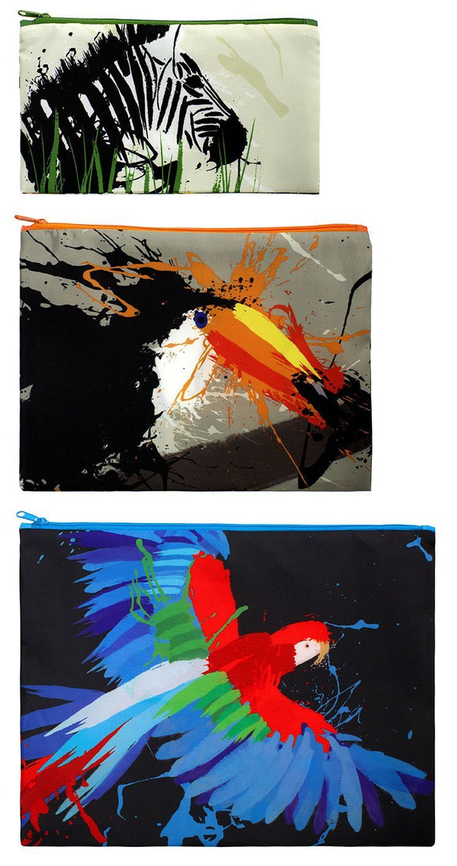 LOQI Anima Zip Pockets (Set of 3)