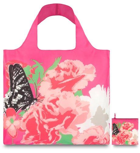 LOQI Prima Carnation Reusable Shopping Bag