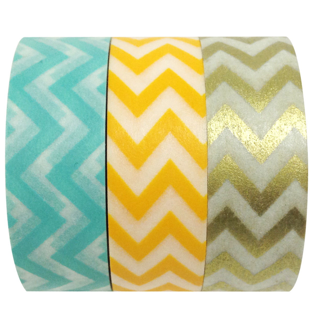 Wrapables Carefree Japanese Washi Masking Tape (Set of 3)