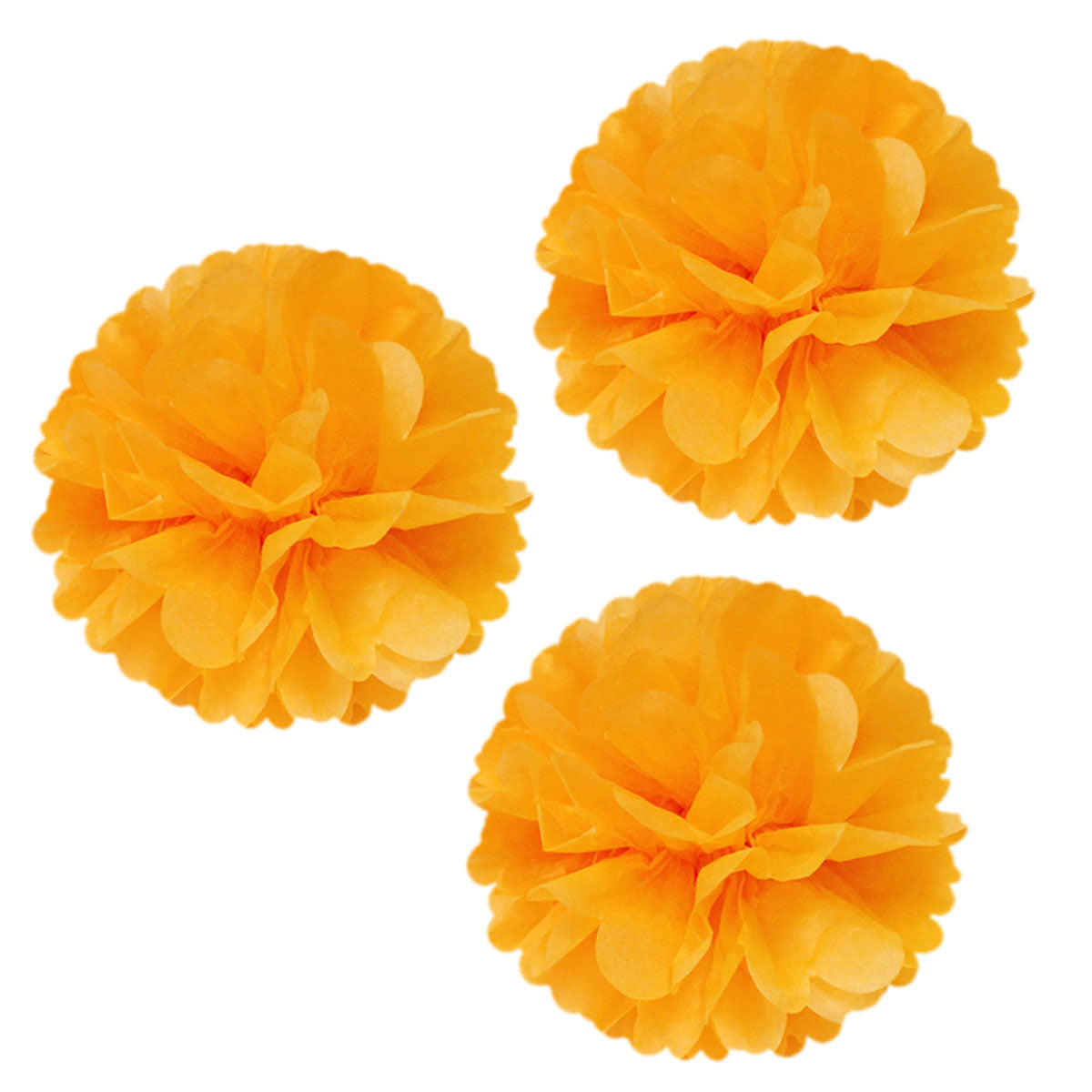 Wrapables 14" Set of 3 Tissue Pom Poms Party Decorations