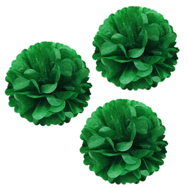 Wrapables 14" Set of 3 Tissue Pom Poms Party Decorations