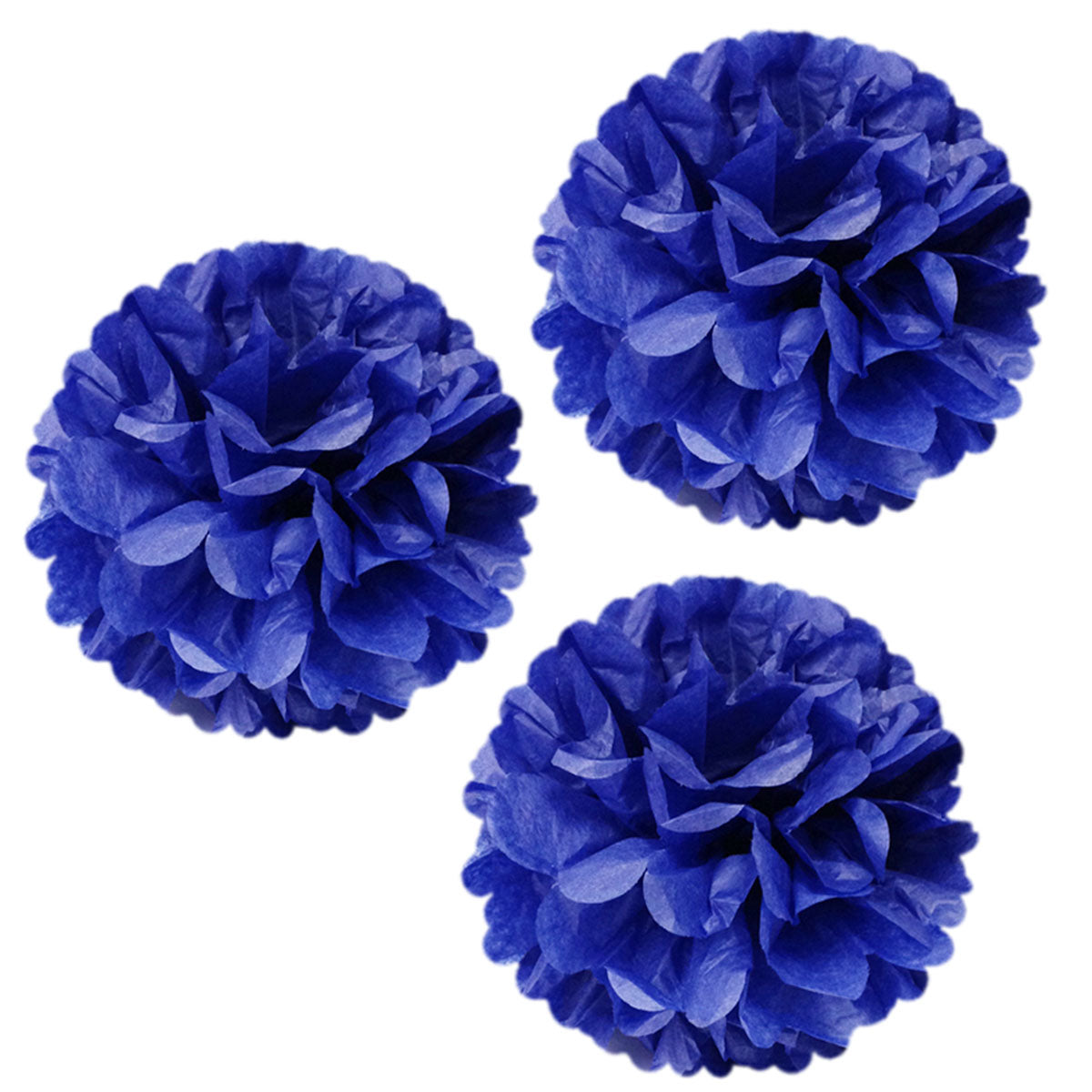 Wrapables 14" Set of 3 Tissue Pom Poms Party Decorations
