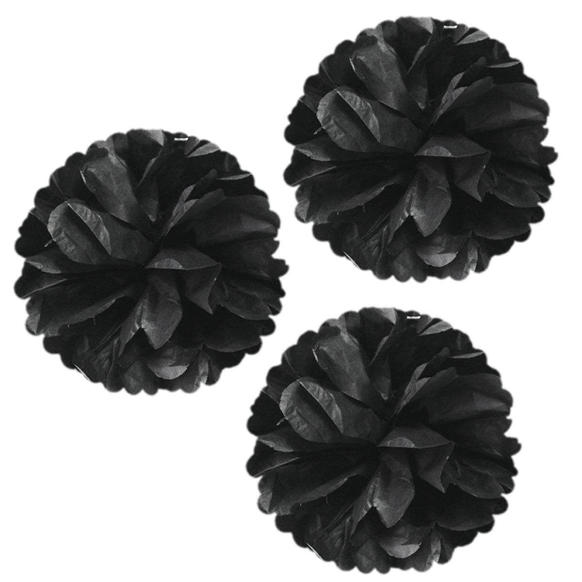 Wrapables 14" Set of 3 Tissue Pom Poms Party Decorations