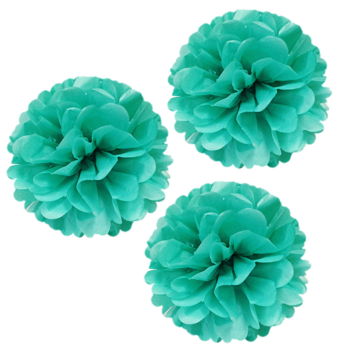 Wrapables 14" Set of 3 Tissue Pom Poms Party Decorations