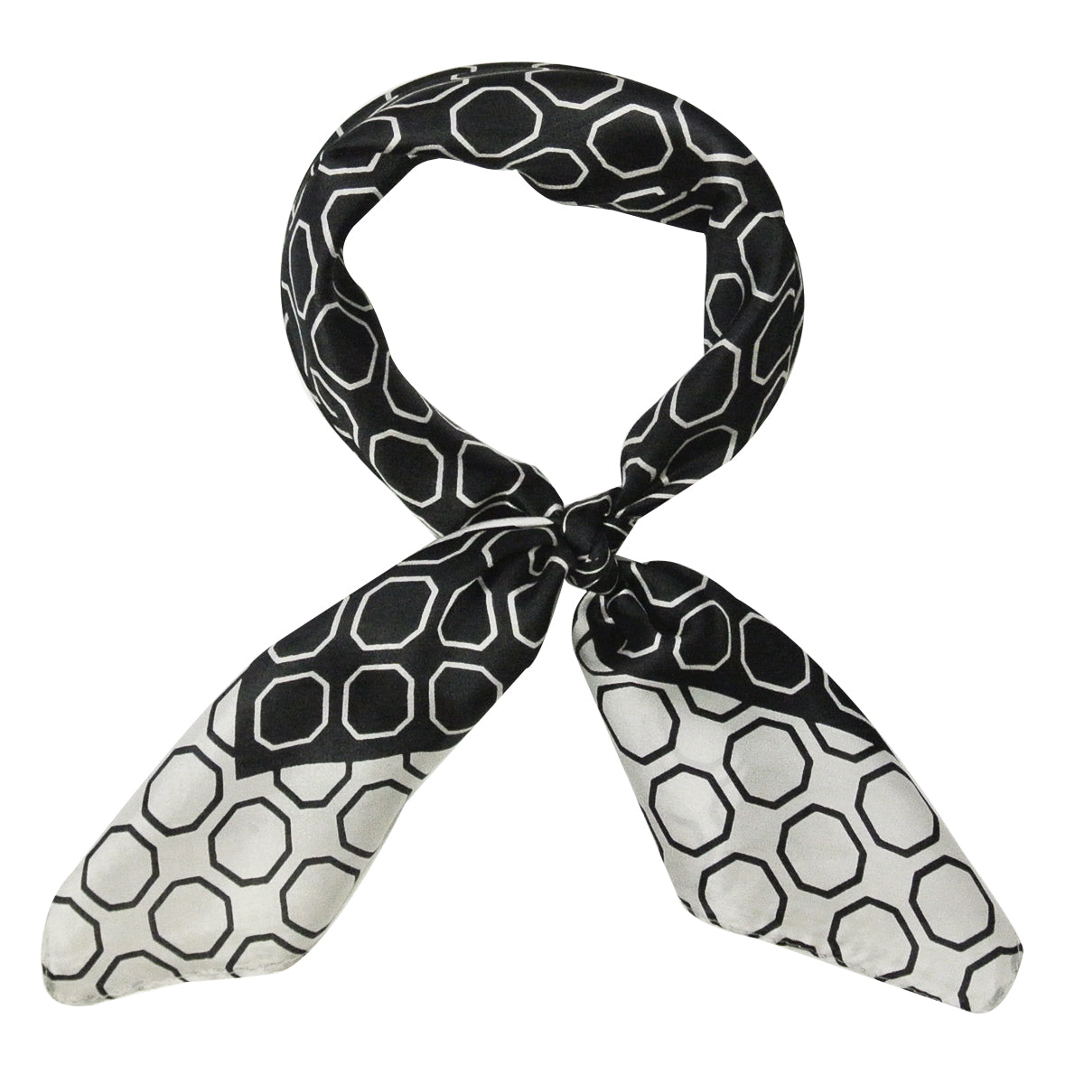 Wrapables 100% Silk Neckerchief Square Scarf