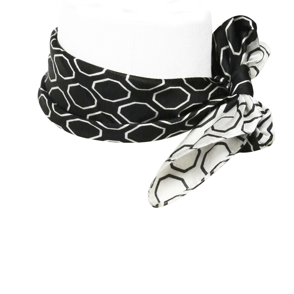 Wrapables 100% Silk Neckerchief Square Scarf