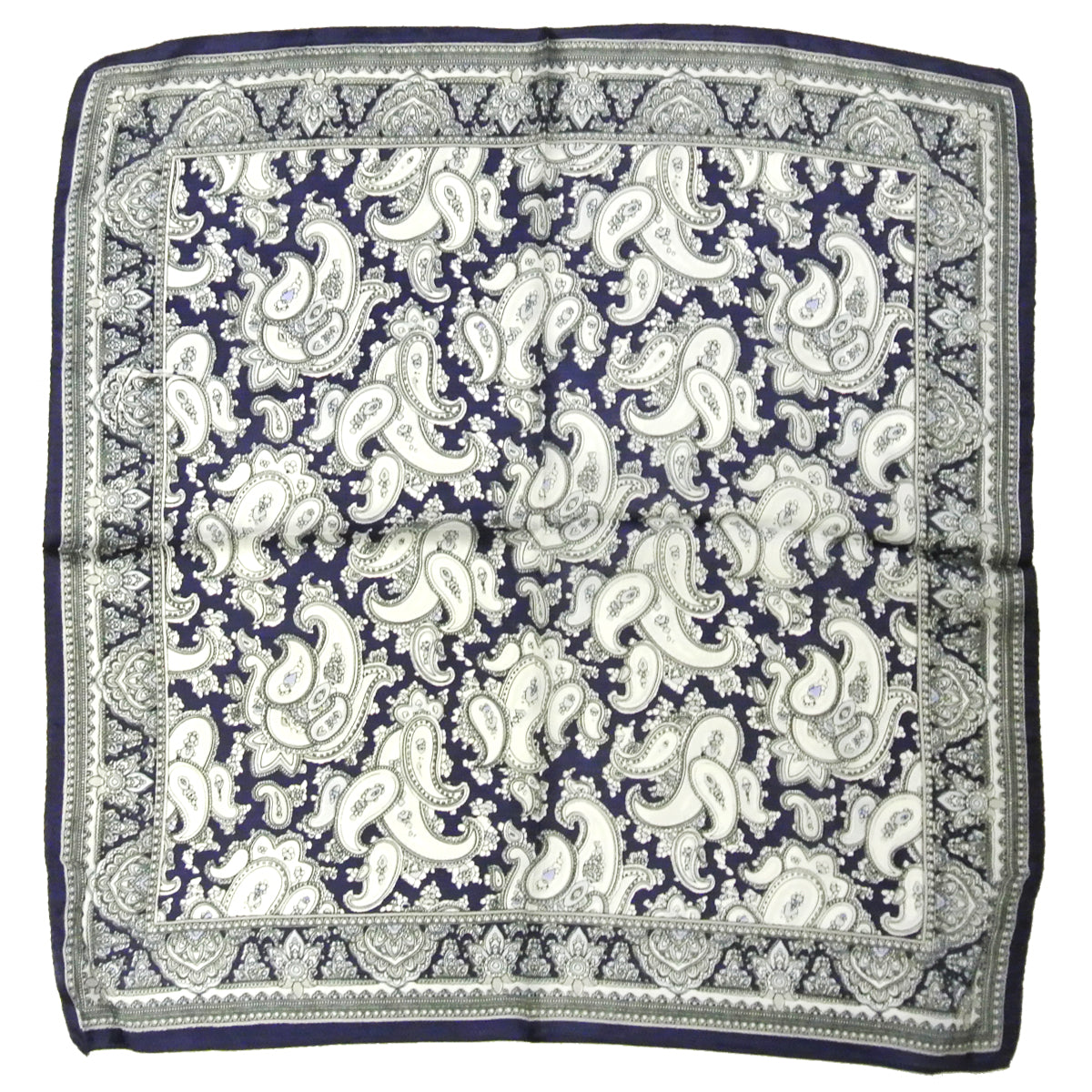 Wrapables 100% Silk Neckerchief Square Scarf