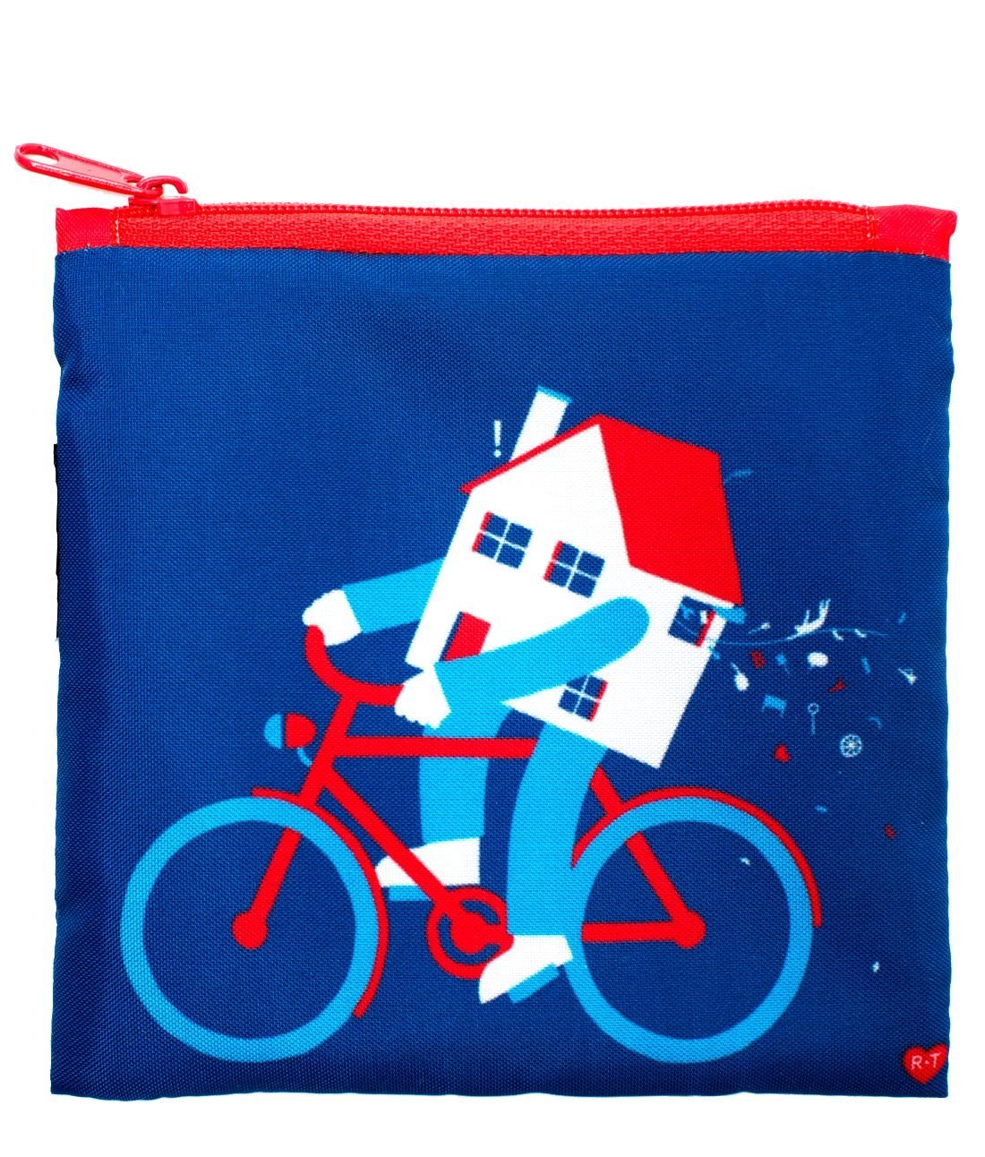 LOQI Artist Moving House Reusable Shopping Bag