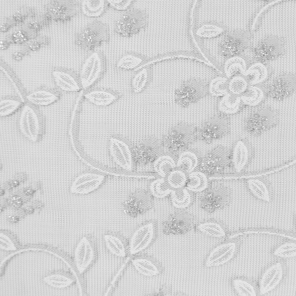 Wrapables Embroidered Floral Lace Triangle Scarf Shawl