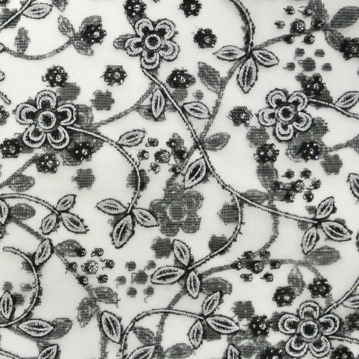 Wrapables Embroidered Floral Lace Triangle Scarf Shawl