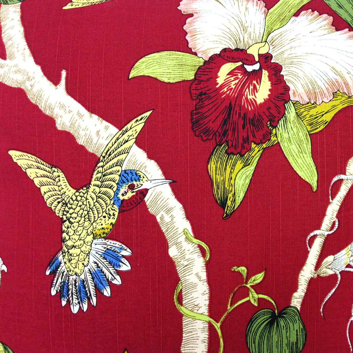 Kella Milla Floral Hummingbird Pillow Cover