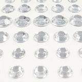 Wrapables 91 Pieces Crystal Diamond Sticker Adhesive Rhinestones 4/6/8/12mm
