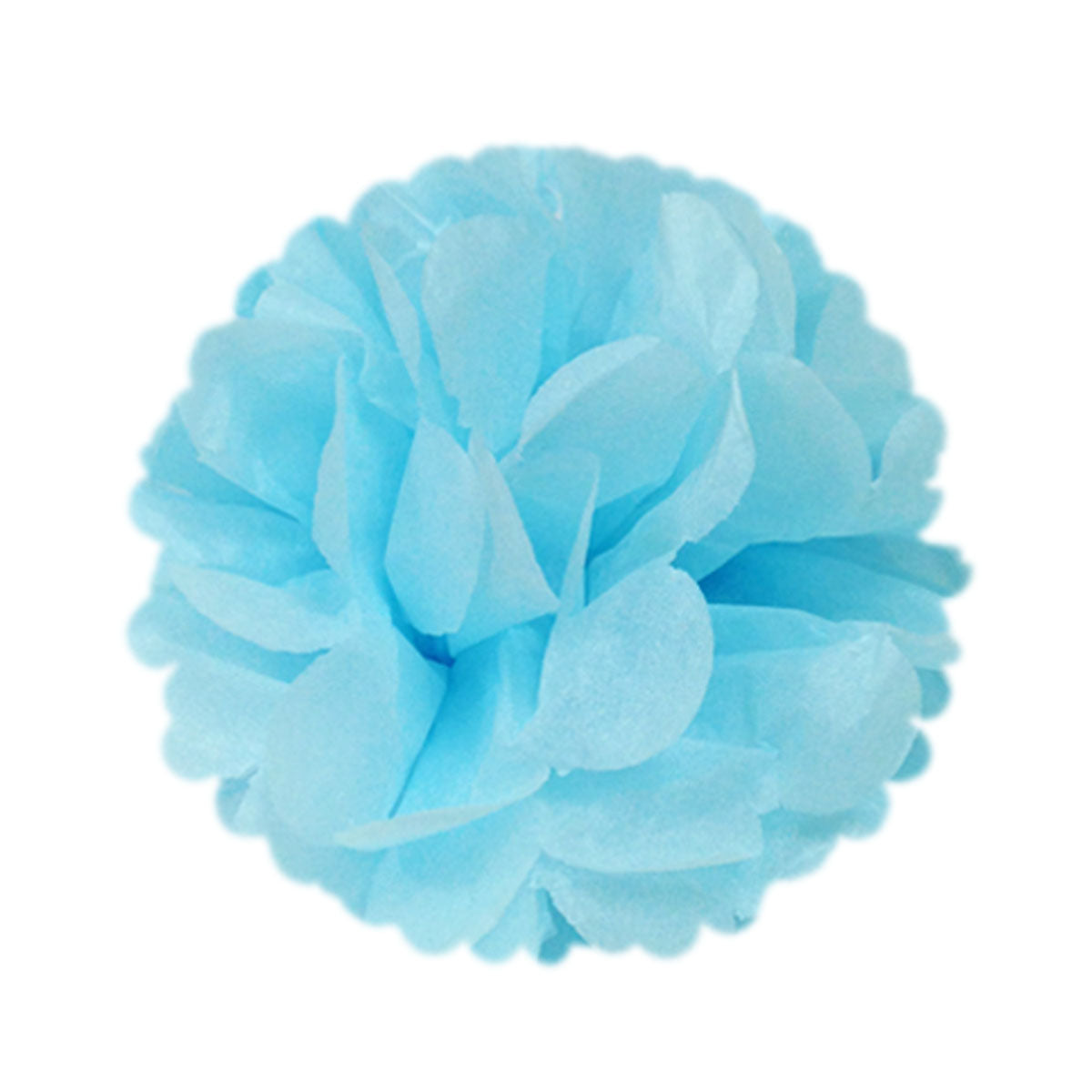Wrapables 8" Set of 5 Tissue Pom Poms Party Decorations