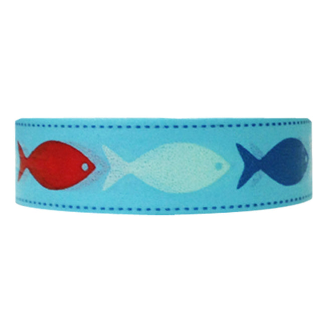 Wrapables Floral & Nature Washi Masking Tape, Here Fishy Fishy