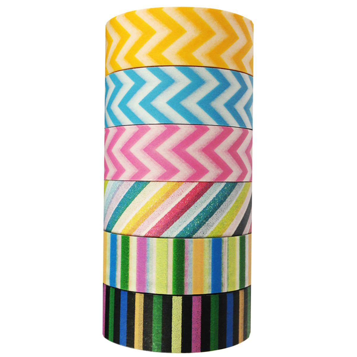 Wrapables Washi Masking Tape Collection, Premium Value Pack