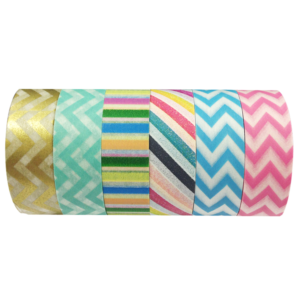 Wrapables Washi Masking Tape Collection, Premium Value Pack