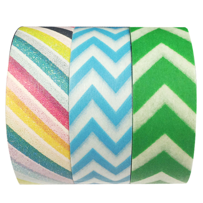 Wrapables Boardwalk Washi Masking Tape (Set of 3)