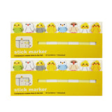 Wrapables Bookmark Flag Tab Sticky Markers (Set of 2)