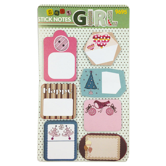 Wrapables Trendy Sticky Notes