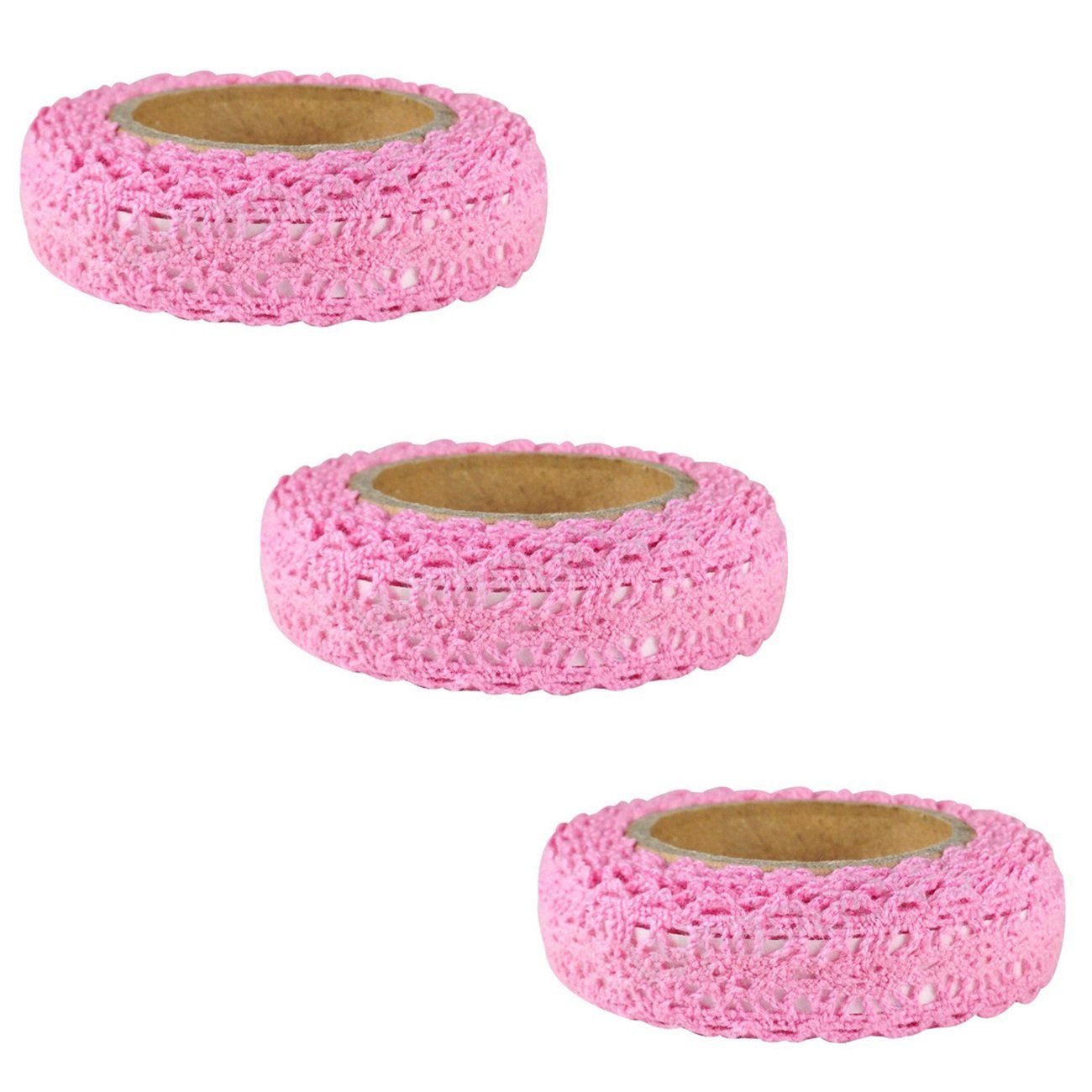 Wrapables Decorative Lace Tape (Set of 3)