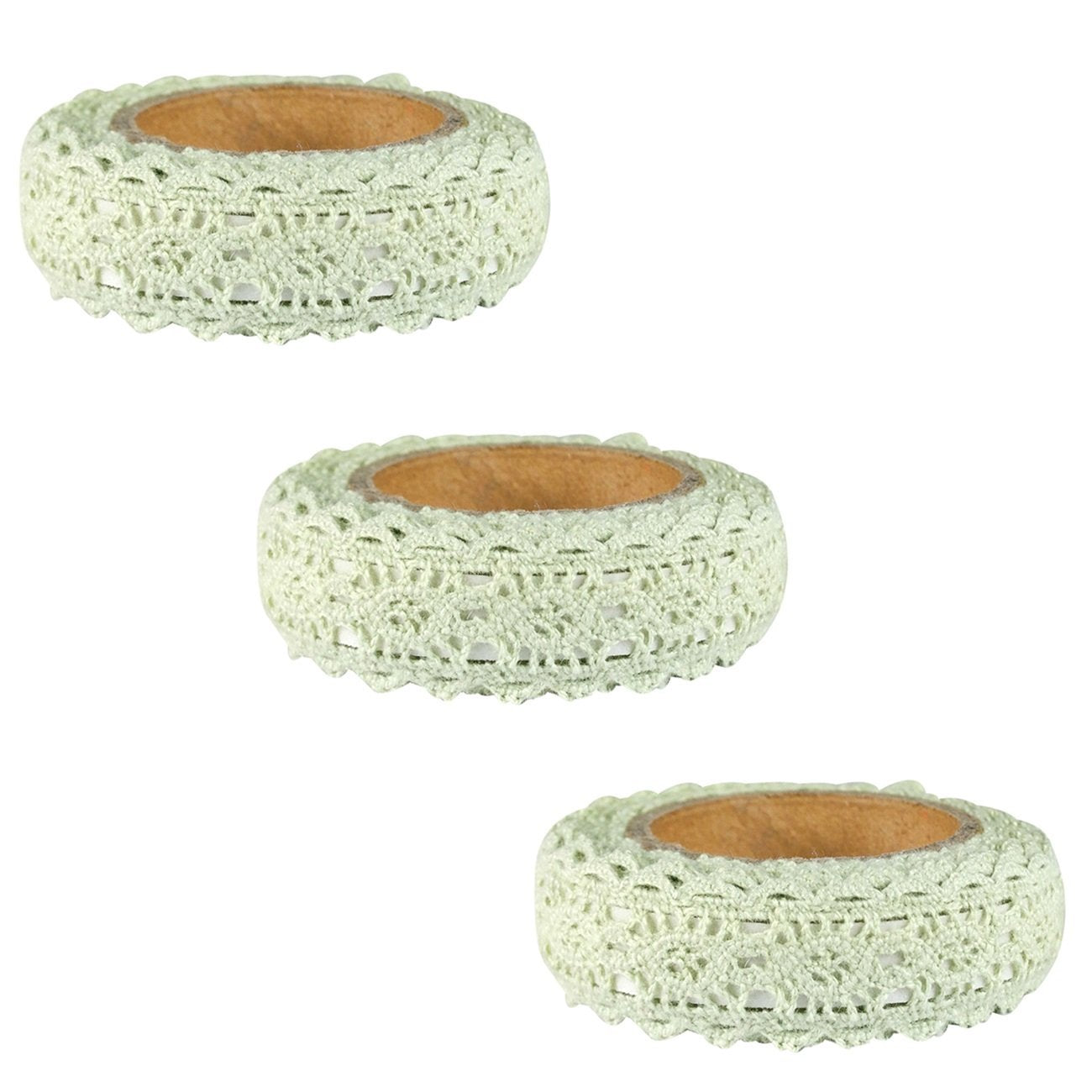Wrapables Decorative Lace Tape (Set of 3)