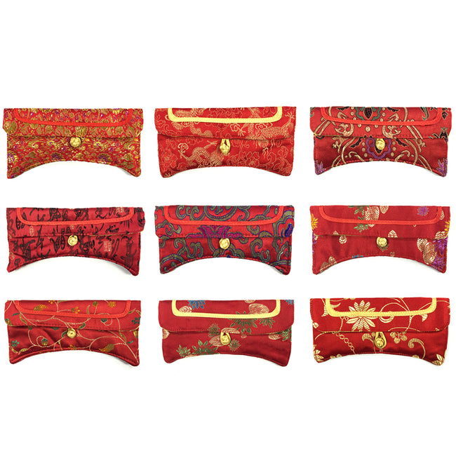 Wrapables Silk Eyeglass Pouch Holder