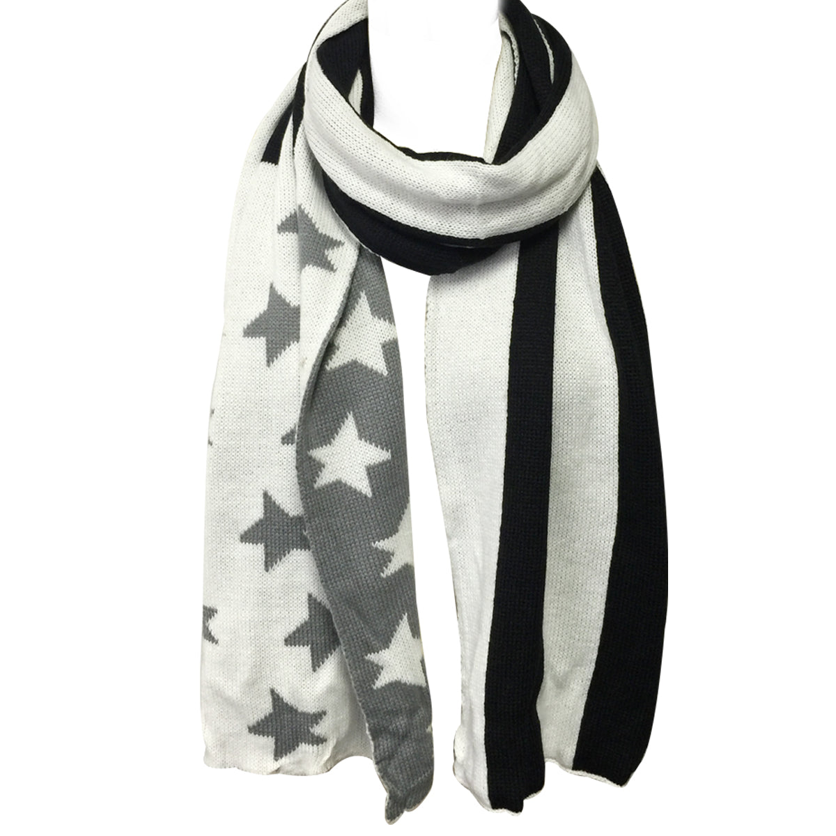 Wrapables Vintage Old Glory American Flag Scarf