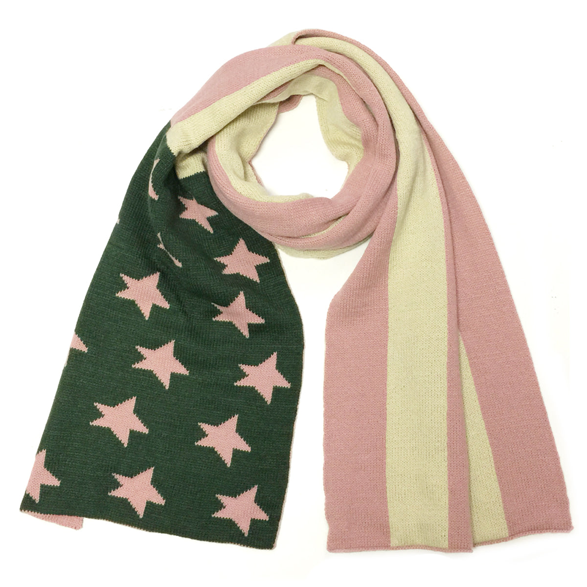 Wrapables Vintage Old Glory American Flag Scarf