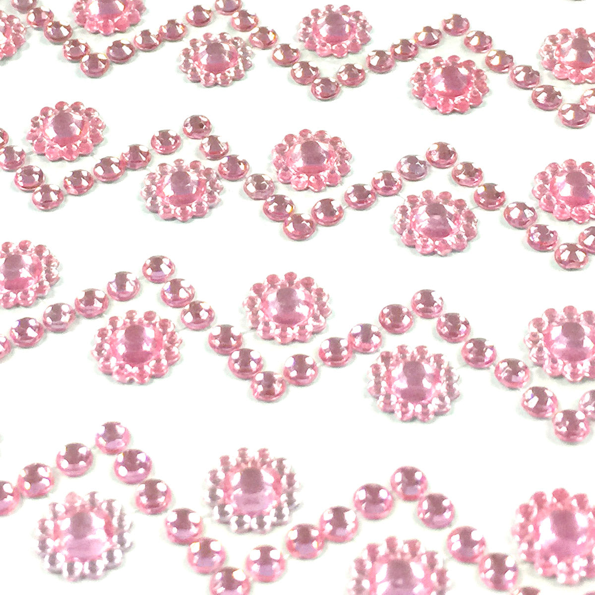 Wrapables Sunflower and Round Acrylic Self Adhesive Crystal Gem Stickers