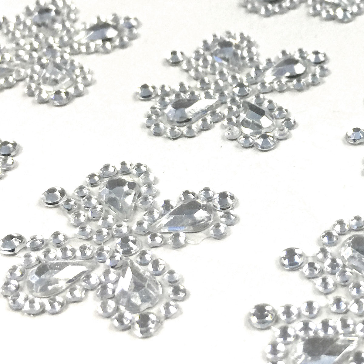 Wrapables Butterfly Crystal Adhesive Rhinestones Gems