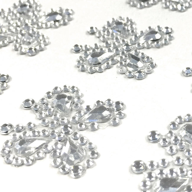 Wrapables Butterfly Crystal Adhesive Rhinestones Gems