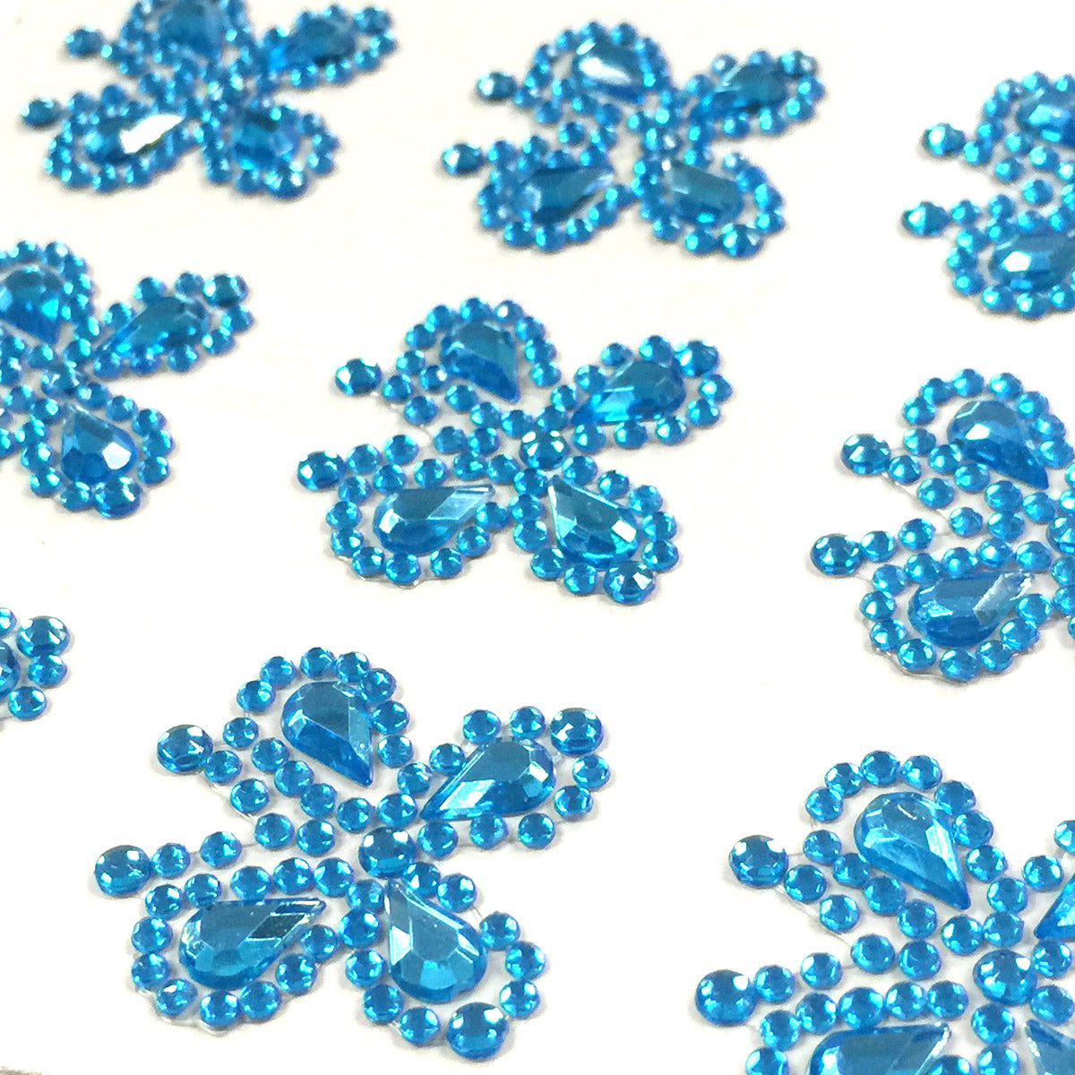 Wrapables Butterfly Crystal Adhesive Rhinestones Gems