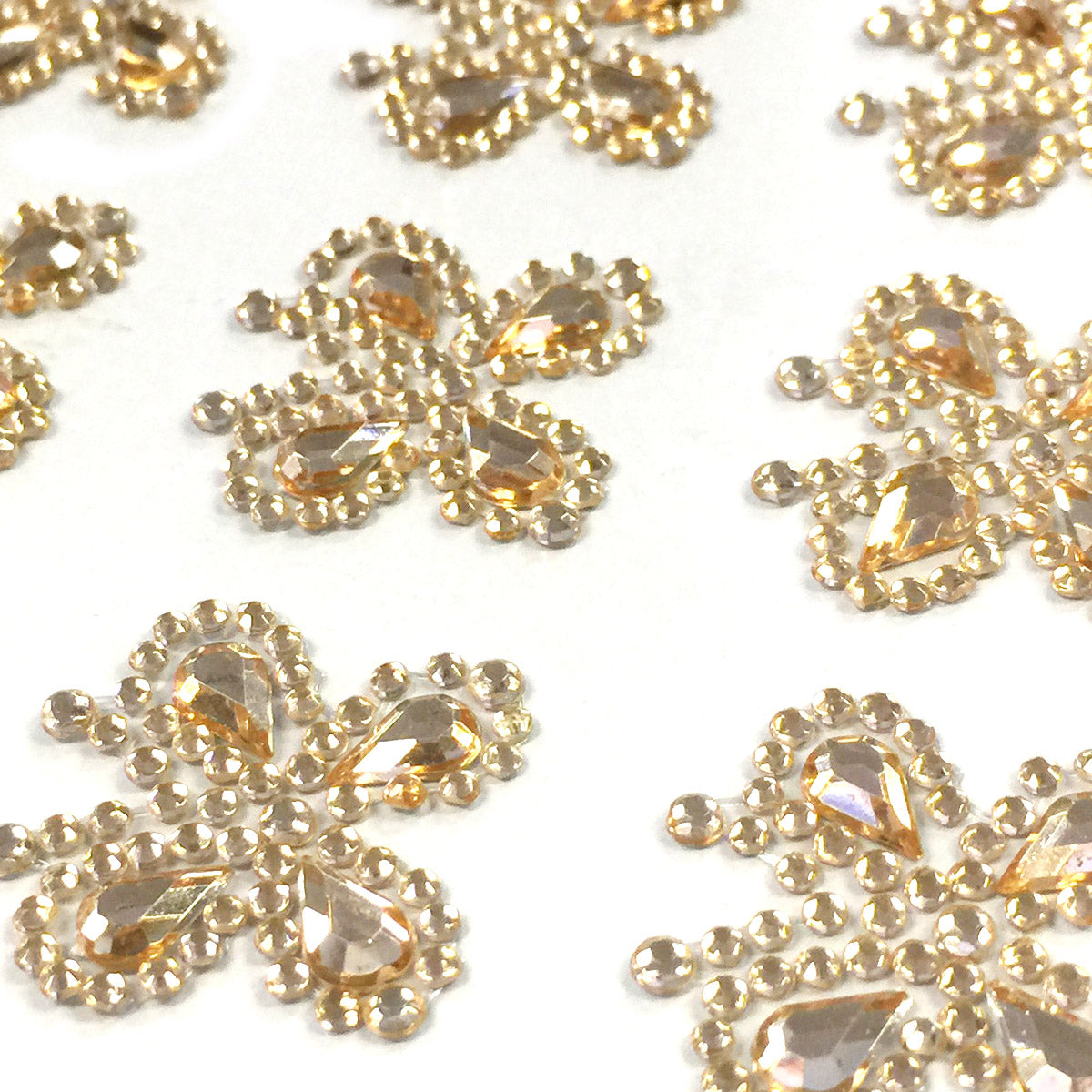 Wrapables Butterfly Crystal Adhesive Rhinestones Gems