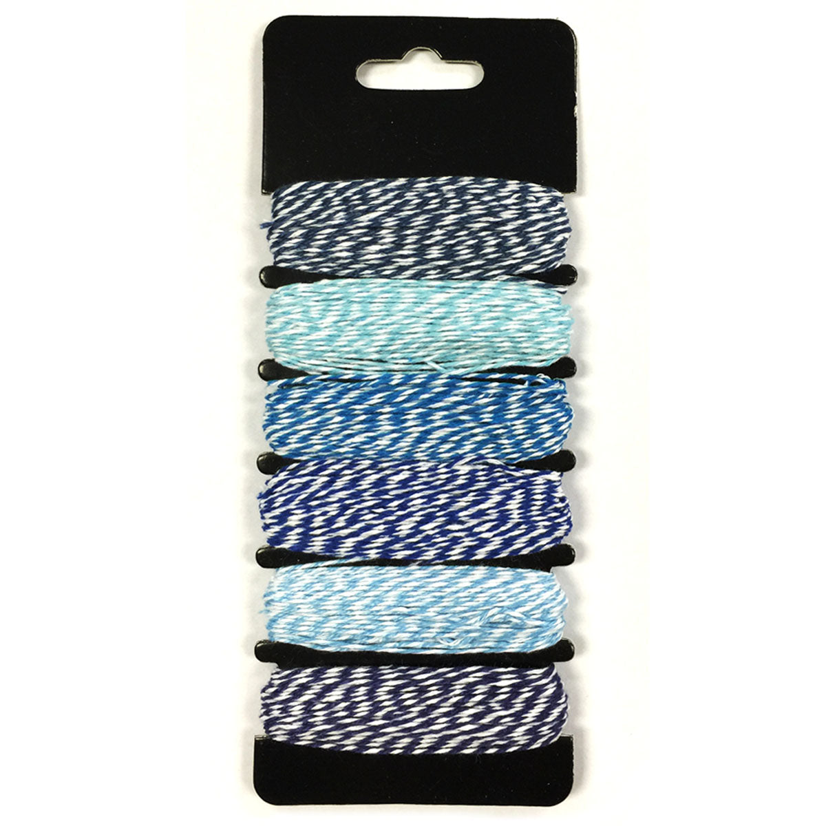Wrapables Cotton Baker's Twine 4ply 60 Yards (Set of 6 Colors x 10 Yards)