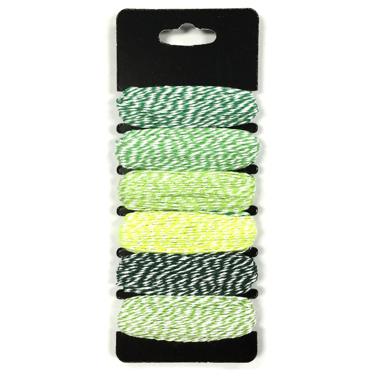 Wrapables Cotton Baker's Twine 4ply 60 Yards (Set of 6 Colors x 10 Yards)