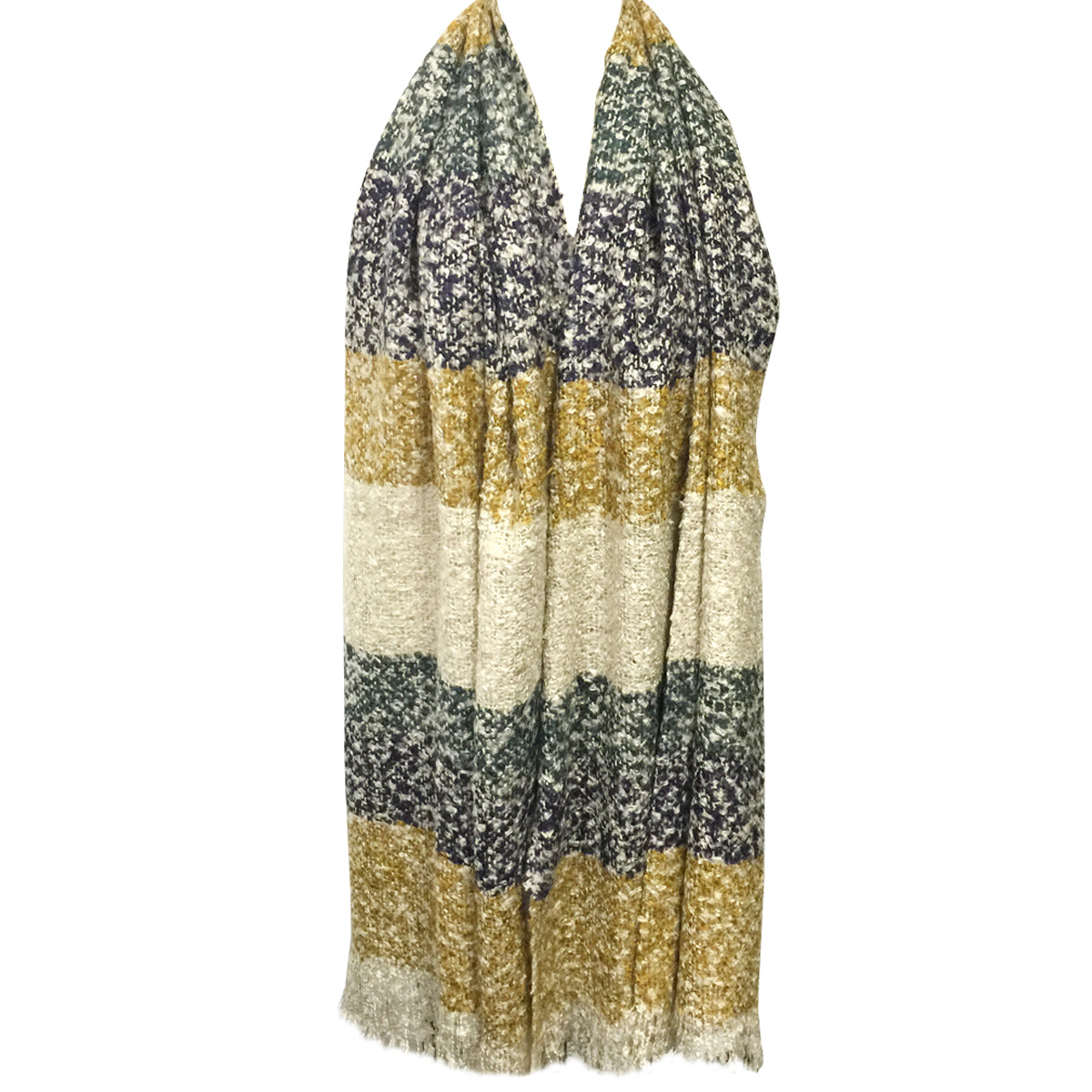 Wrapables Warm Fall and Winter Shawl Wrap Scarf with Tassels