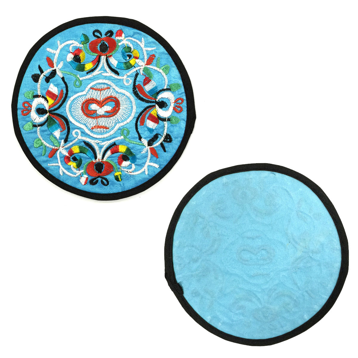 Wrapables Ethnic Embroidered Coasters Set of 6